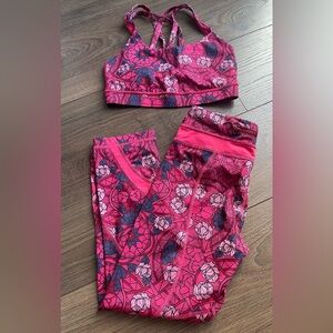 Lululemon Leggings and Sport Bra Set